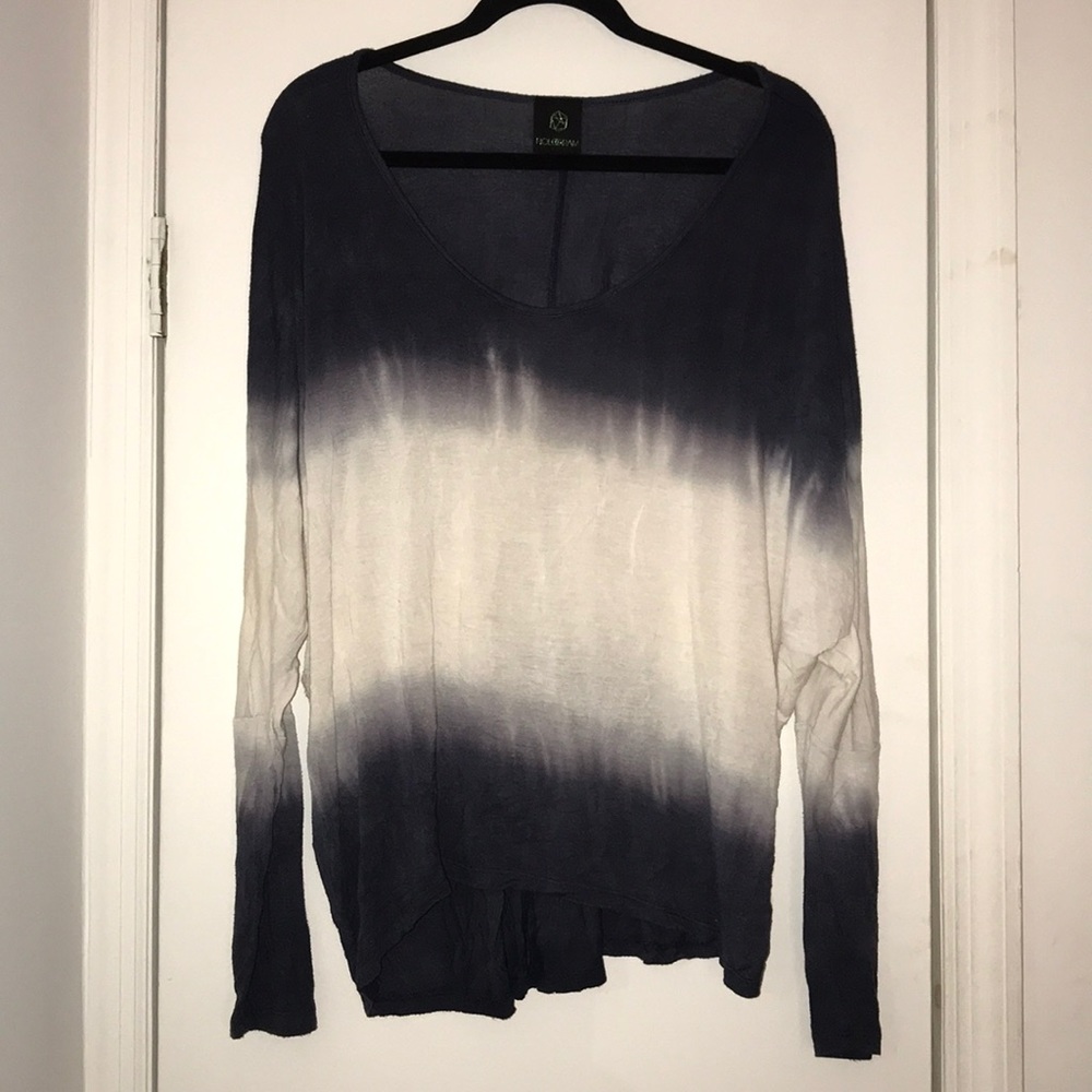 Hologram Long Sleeved Ombré Tunic